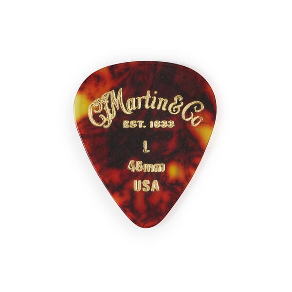 Faux Tortoise Celluloid Variety Pick Pack image number 1