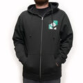 Front of Martin Retro Logo Full-Zip Hoodie image number 1