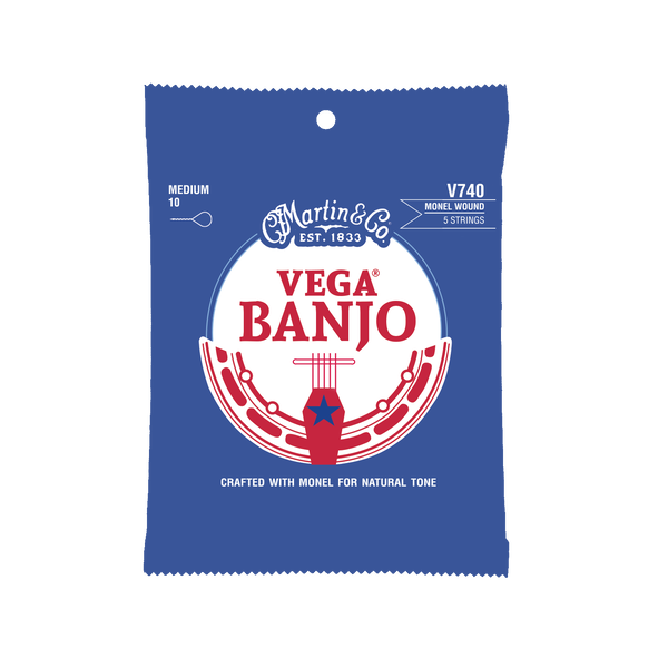 Vega® Banjo Strings Monel image number 0