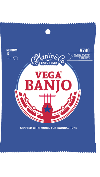 Vega® Banjo Strings Monel