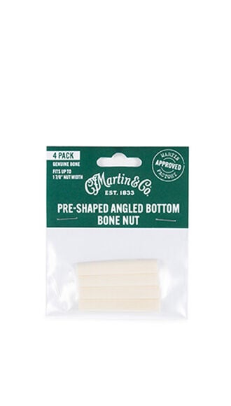 Angled Bottom Bone Nut – 4-Pack