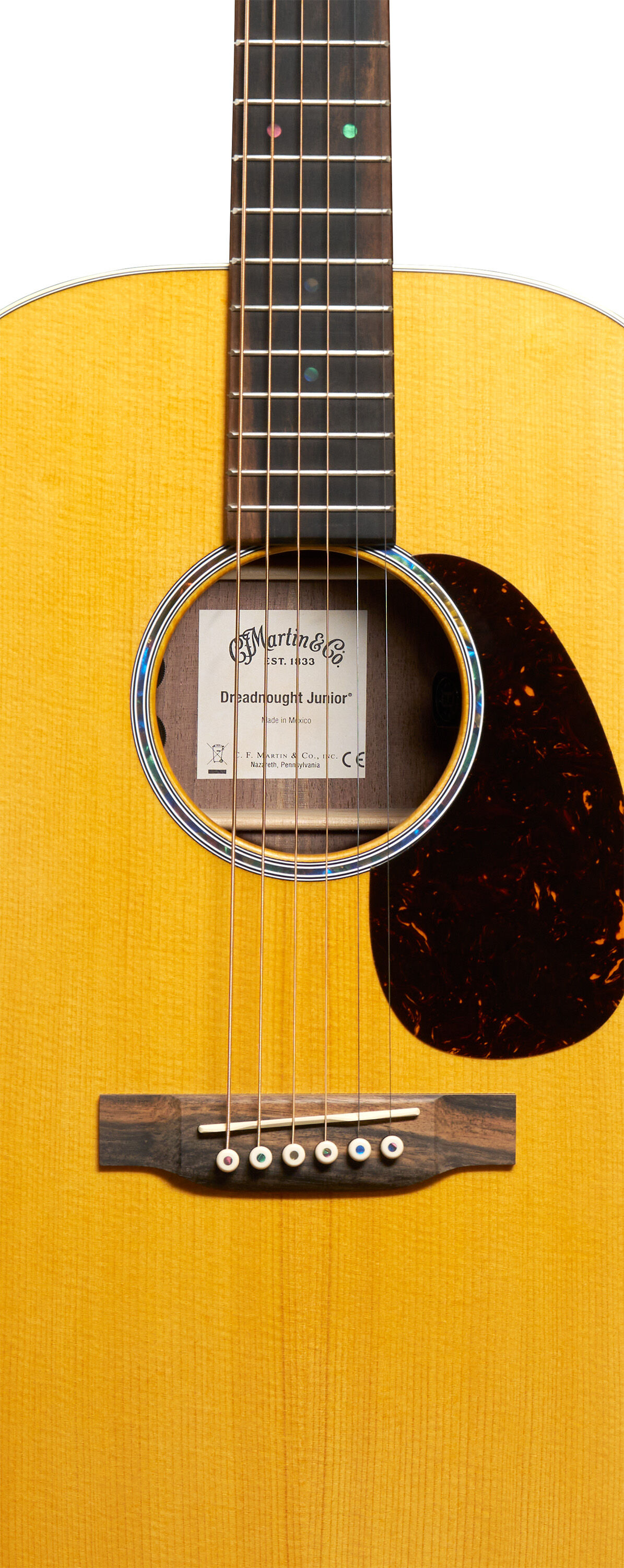 Martin D Jr E Walnut Acoustic-Electric Guitar | Martin Guitar