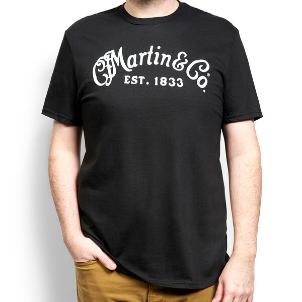 Martin Black Logo T-Shirt image number 0