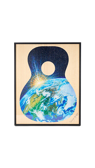 00L Blue Marble Artwork by Robert Goetzl