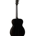 Back of Martin 000-17E Black Smoke Guitar image number 2