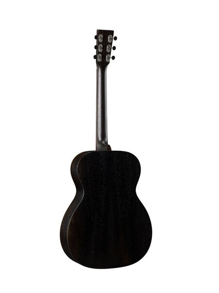 Back of Martin 000-17E Black Smoke Guitar image number 1