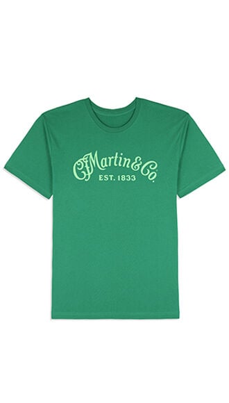 Martin Emerald Green Logo T-shirt