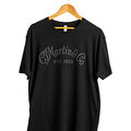 Martin Tone on Tone T-shirt (Black) image number 2