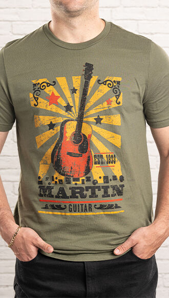 Retro Guitar T-shirt
