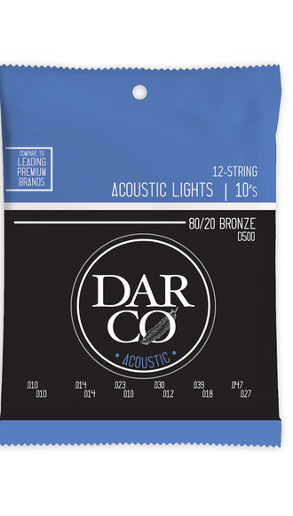 Darco® Acoustic Guitar Strings 80/20 Bronze