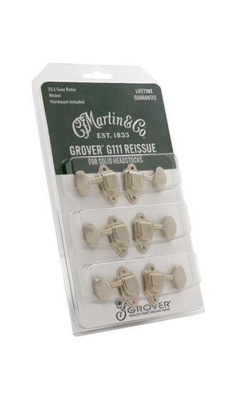 Martin Vintage Grover® Tuners – Nickel