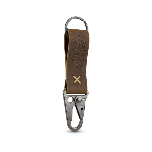 Busker Leather Keychain (Multiple Colors Available) image number 0
