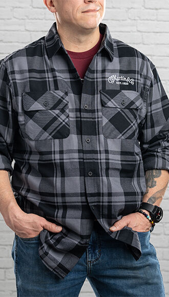 Men's Plaid Flannel Shirt