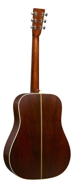 Back of Martin Custom Shop D-28 1937 Madagascar Rosewood Guitar image number 1