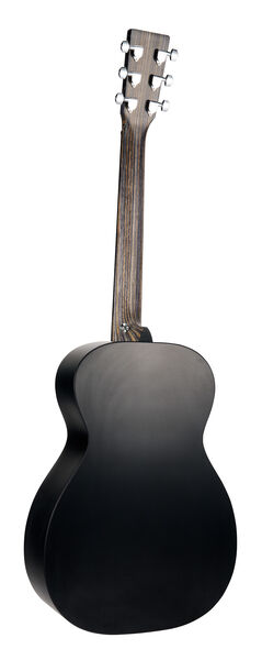 Back of Martin 0-X1 Black Guitar image number 1