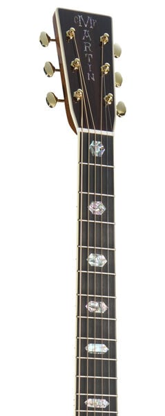 Headstock and Neck of Martin D-45 Guitar image number 2