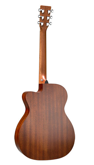 Back of Martin OMC-10E Guitar