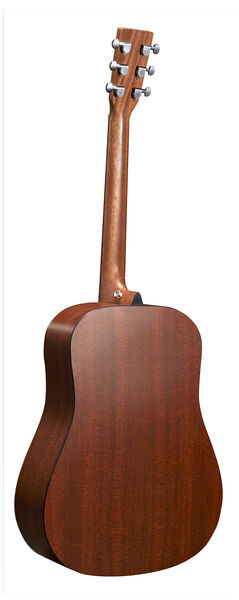 Back of Martin D-X2E Mahogany Guitar image number 1