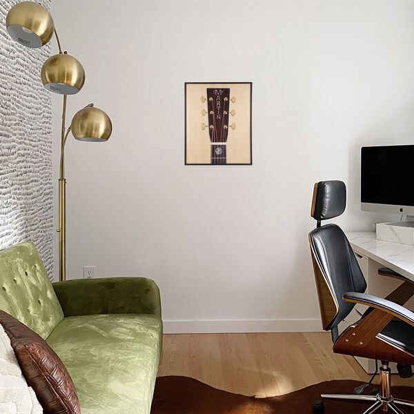 D-45 Headstock Framed Print image number 1