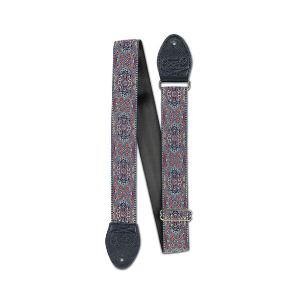 Souldier Slide Guitar Strap: Arabesque Indigo image number 0