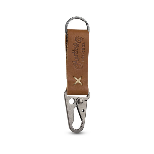 Busker Leather Keychain (Multiple Colors Available) image number 0