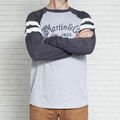 Martin Long Sleeve Jersey Heather/Navy image number 2