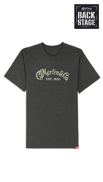 Martin O'ahu™ Collection Hibiscus Logo Backstage T-Shirt