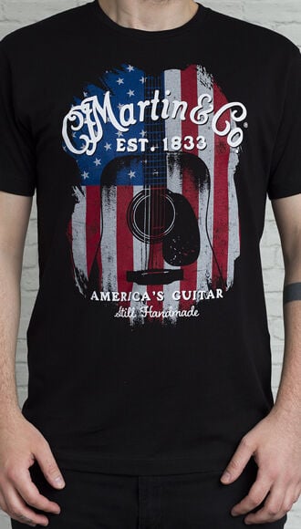 Martin American Flag T-Shirt