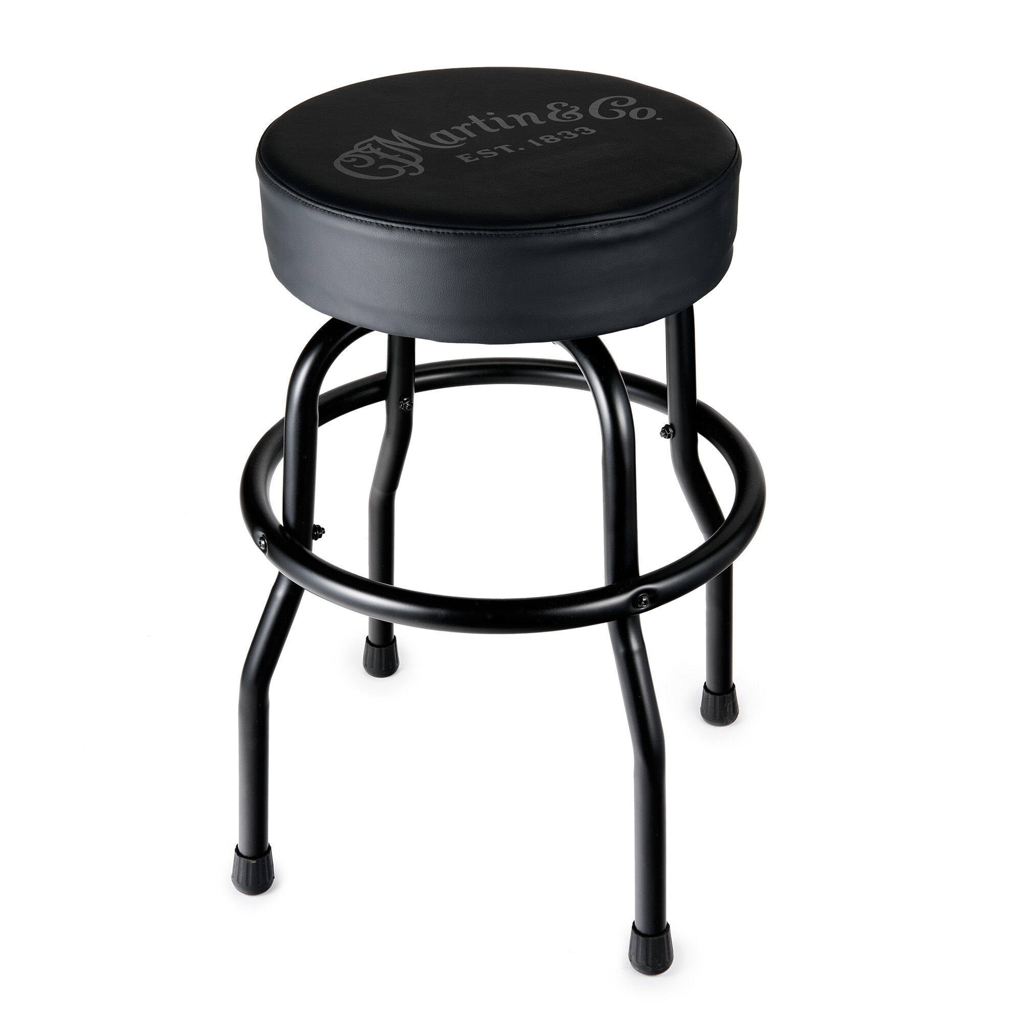 Martin Tone on Tone Black Barstool | Martin Guitar