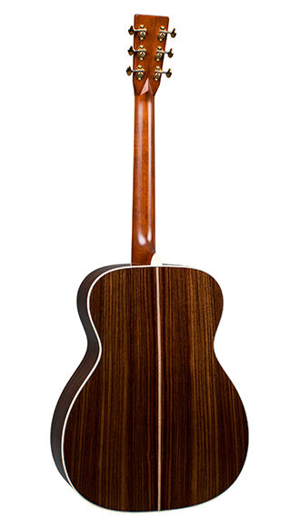 Back of Martin J-40 Guitar