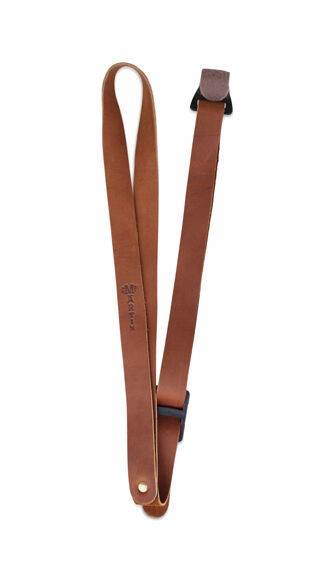 Leather Ukulele Strap (Brown)