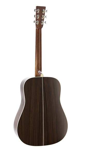 Back of HD-28 Gloss 1933 Ambertone Guitar