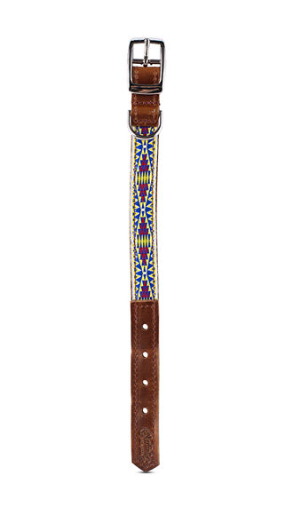 Souldier Leather Dog Collar: Vargas Print