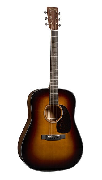 Martin D-18 Sunburst Acoustic Guitar | Martin Guitar