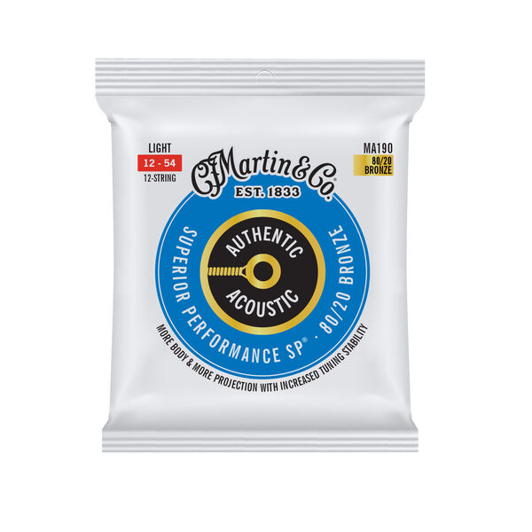 Authentic Acoustic SP&reg; Guitar Strings 80/20 Bronze image number 0