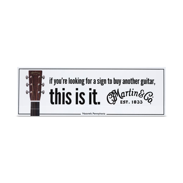This is It! Bumper Sticker image number 0