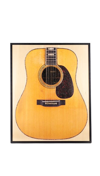 1942 D-45 Body Framed Print