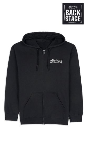 Martin Backstage Logo Full Zip Hoodie