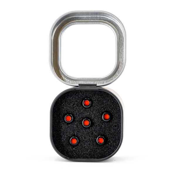 LUXE BY MARTIN® Bridge Pins (Gloss Black) image number 0
