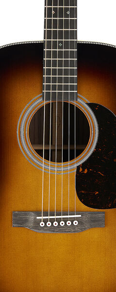 Body of Martin HD-28 Gloss 1935 Sunburst Guitar image number 2