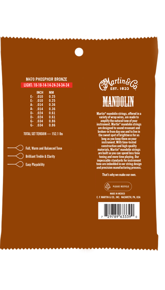 Mandolin Strings Phosphor Bronze