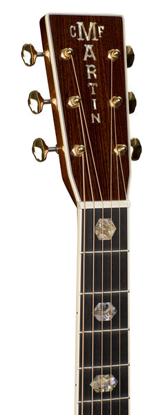 Headstock and Neck of Martin D-45 Guitar image number 2