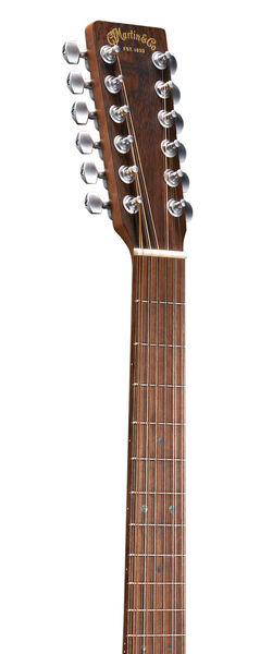 Headstock and Neck of Martin D-X2E Brazilian 12-String Guitar image number 3