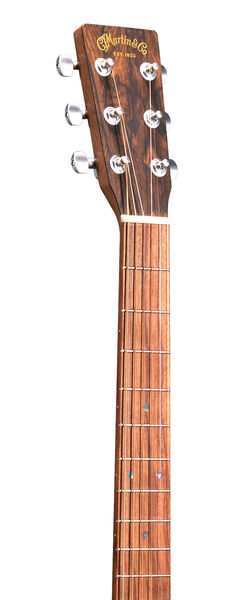 Headstock and Neck of Martin GPC-X2E Ziricote Guitar image number 3