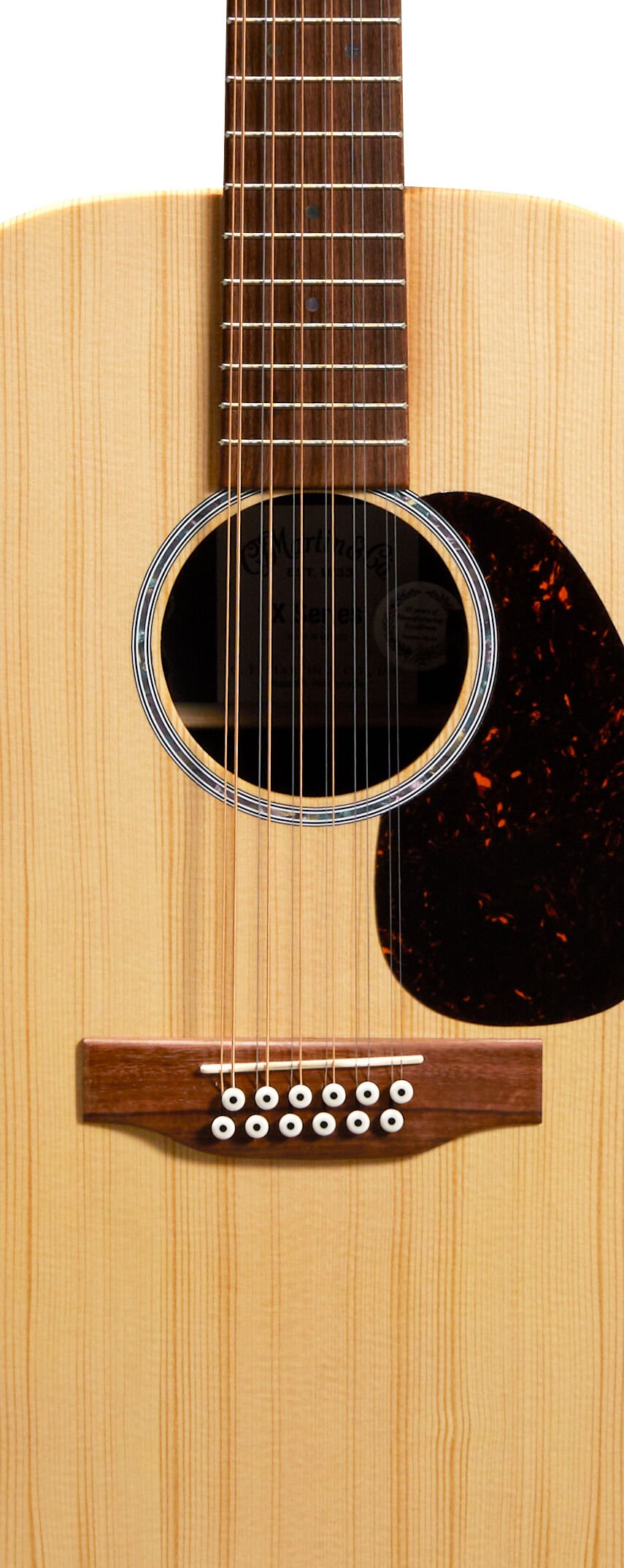 Martin D X2E Brazilian 12 String Acoustic Electric Guitar Martin