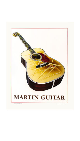 Martin Illustrated Poster