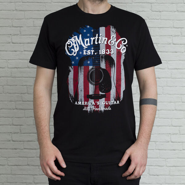 Martin American Flag T-Shirt image number 0
