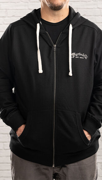 Full-Zip Fleece Hoodie