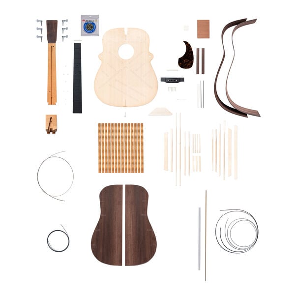 East Indian Rosewood Dreadnought Kit image number 0