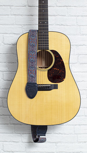 Souldier Slide Guitar Strap: Arabesque Indigo